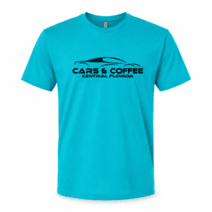 Cars & Coffee Central Florida Logo Tee