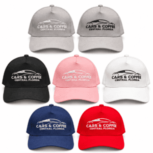 Cars & Coffee Central Florida Embroidered Hat