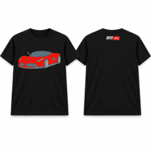 Autolyfe Ferrari T-Shirt – Black